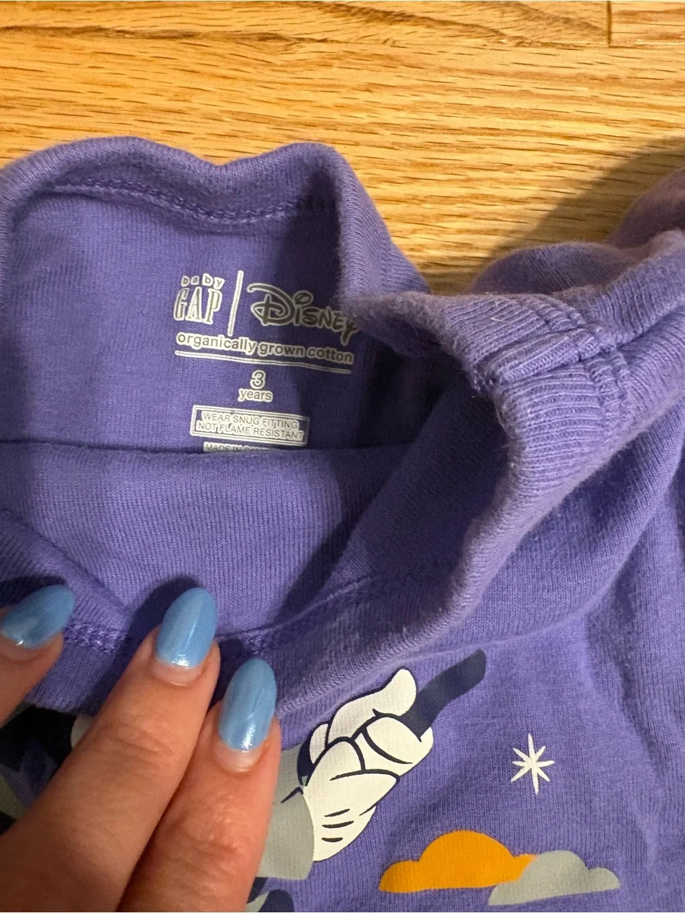 GAP Kids Pajama Tops in Purple and Black